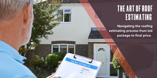 The art of roof estimating
