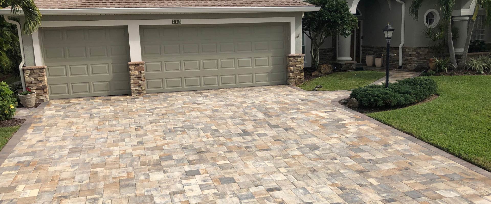 Flagstone Pavers - driveway