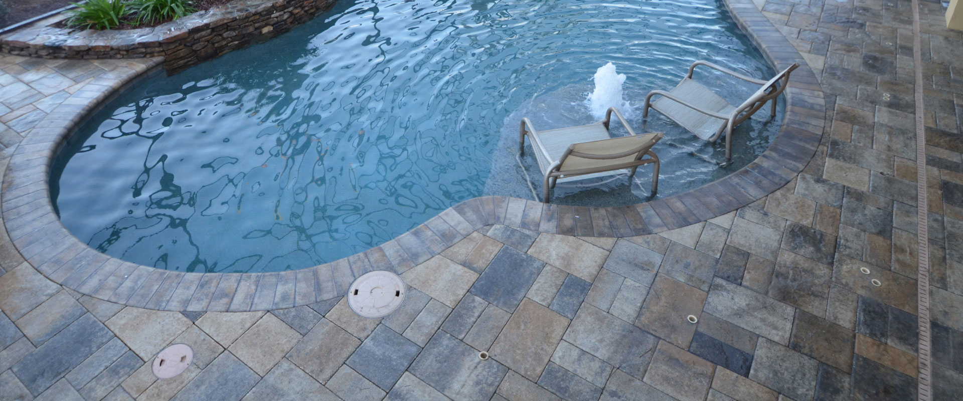 Flagstone Pavers - pool 2