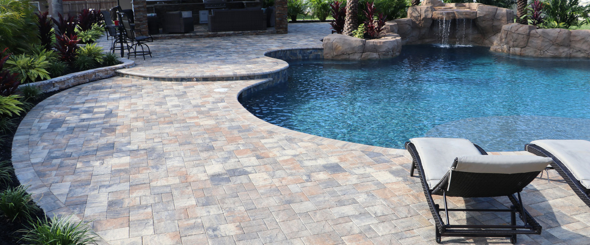 Flagstone Pavers - pool