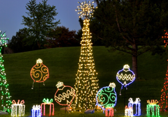 Holiday Bright Lights - lighted lawn decor