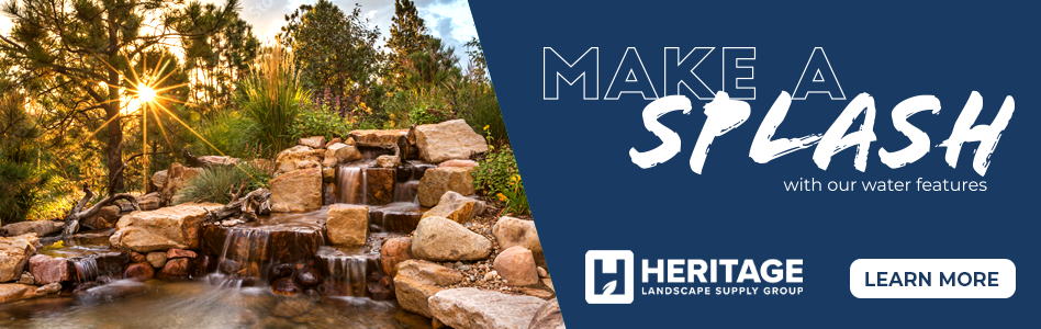 Heritage Landscaping- billboard - water features