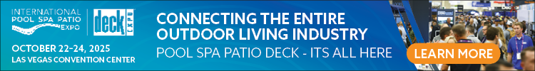 International Pool Spa Patio Expo - Banner ad - PSP Deck Expo 2025