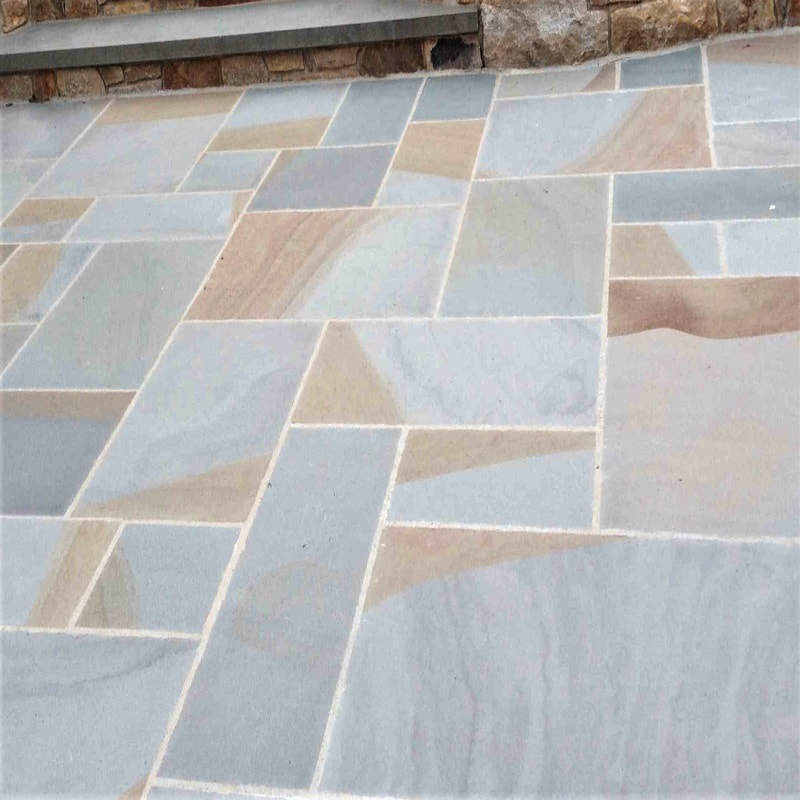 Bluestone Full Color Thermal Pattern Flagstone