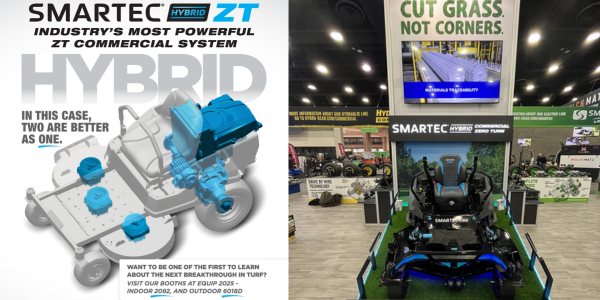 Hydro-Gear Smartec Hybrid The industry’s most powerful ZT commercial system