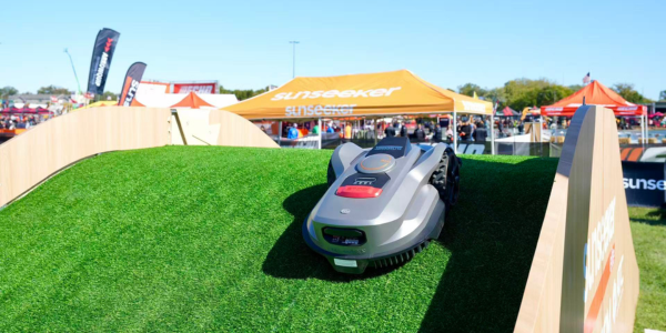Sunseeker debuts S4, its first LiDAR-equipped robotic mower in the US at Equip Expo 2025