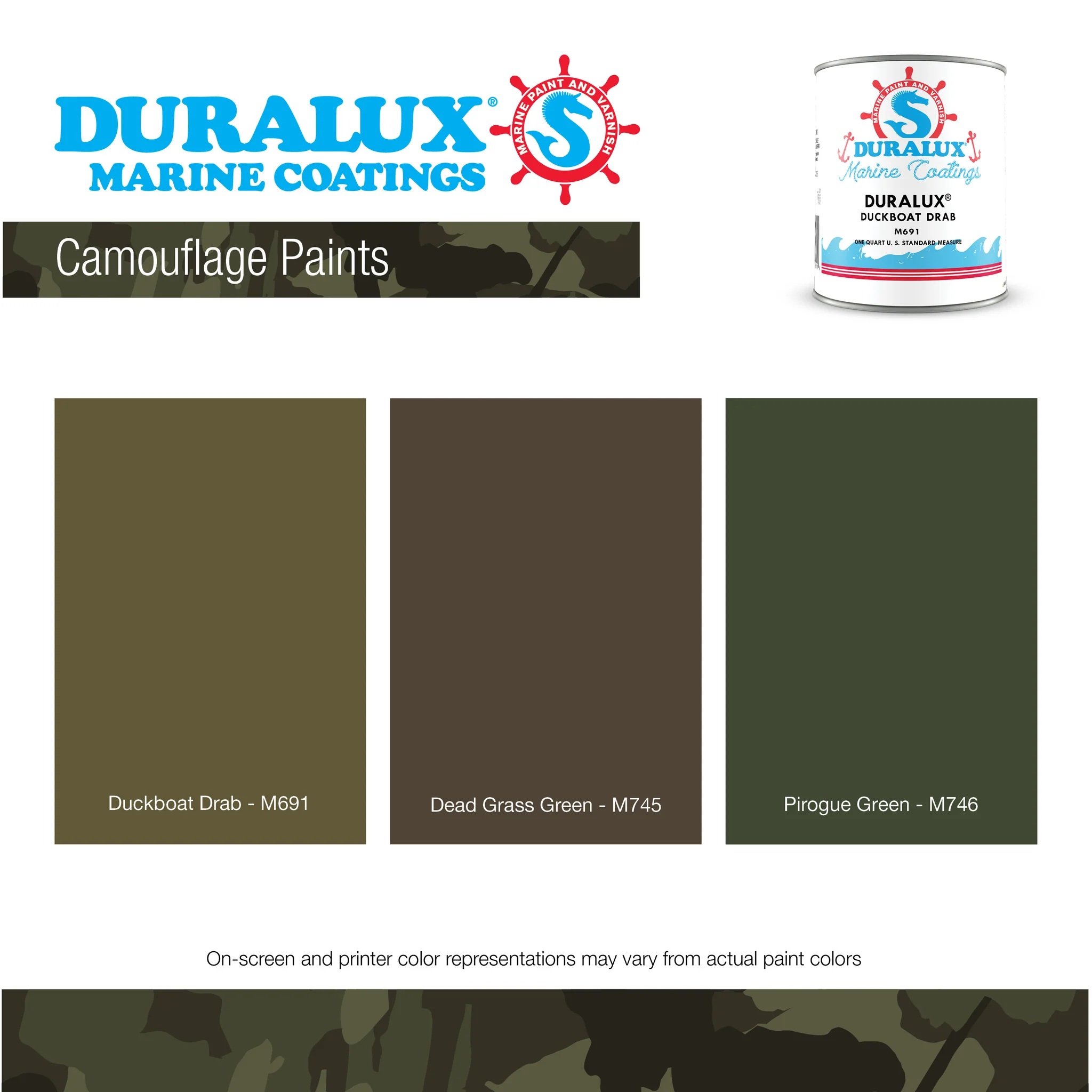Duralux - Camo colors