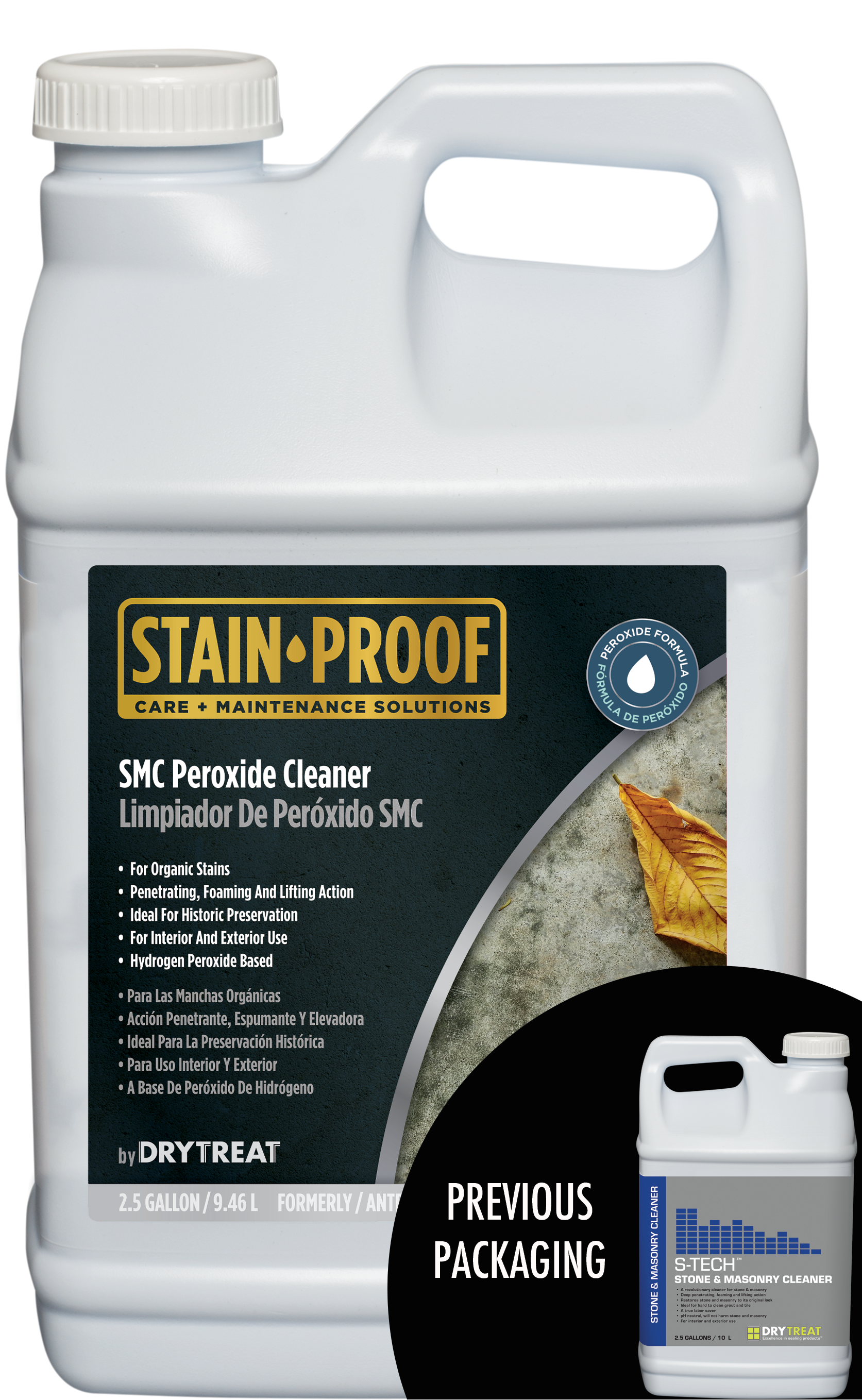 Stain proof - peroxide cleaner