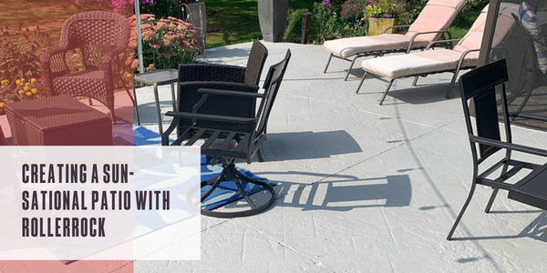 Creating a sun-sational patio with RollerRock