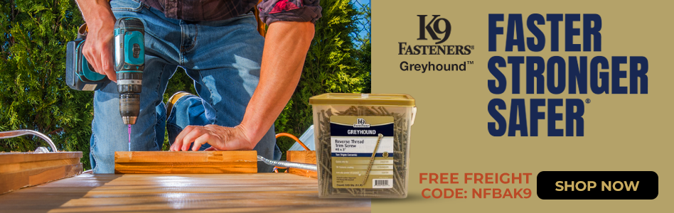 K9 Fasteners - Billboard - Shop Now Greyhound