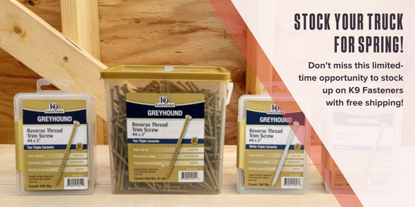 Stock your truck for spring!