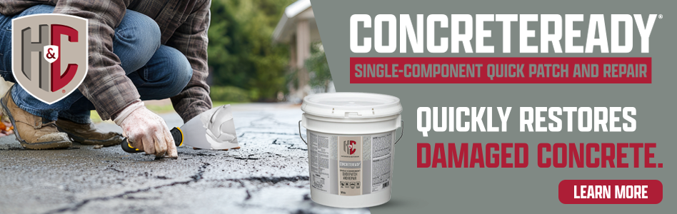 Sherwin Williams H&C - Billboard Ad - ConcreteReady Patch and Repair