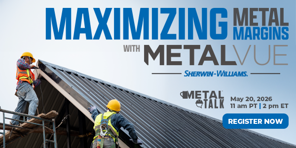 Sherwin-Williams: Maximizing Metal Margins With MetalVue - Register