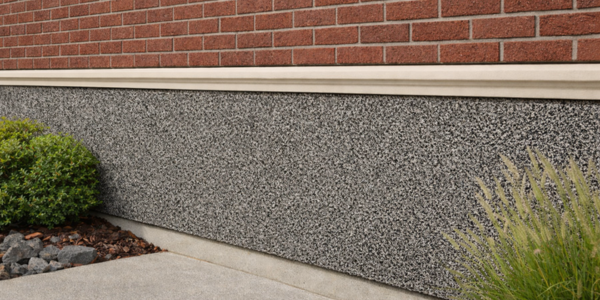 Durable SpreadRock® WALL coating system ideal for upgrading interior and exterior commercial project walls