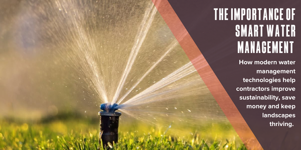 The importance of smart water management