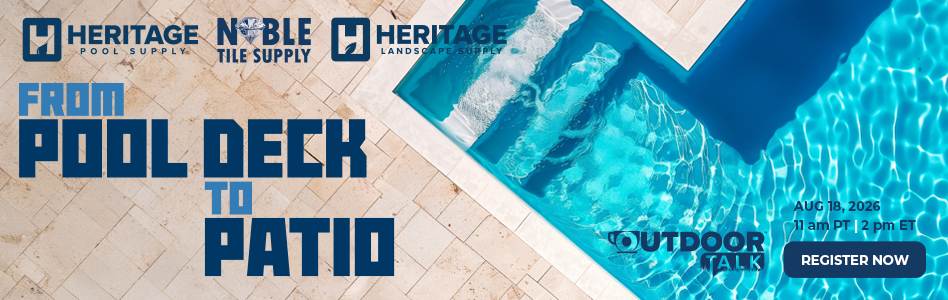 Heritage - Billboard Ad - From Pool Deck to Patio (OutdoorTalk)