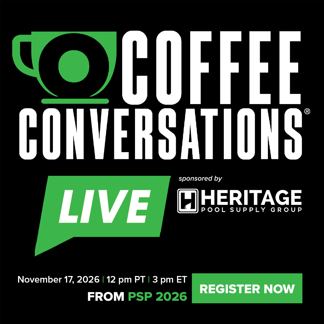 Coffee Conversations® LIVE From Pool Spa Patio Expo!